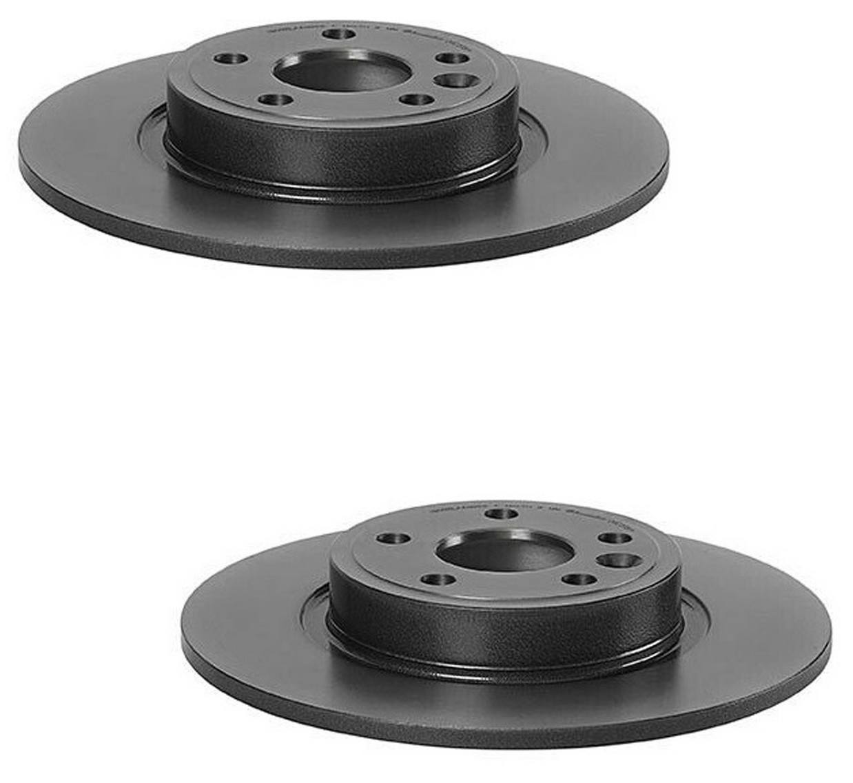 Jaguar Land Rover Brembo Brakes Kit - Pads and Rotors Rear (300mm) (Low-Met) LR061388 - Brembo 3724481KIT